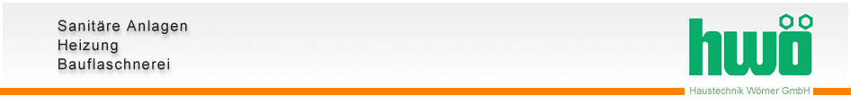 HWÖ Haustechnik Wörner - Stuttgart - Sanitäre Anlagen Heizung Bauflaschnerei